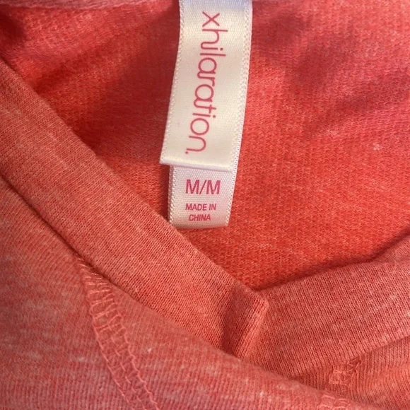 Pink Rhinestone Long Sleeve Pull Over - Picture 3 of 4